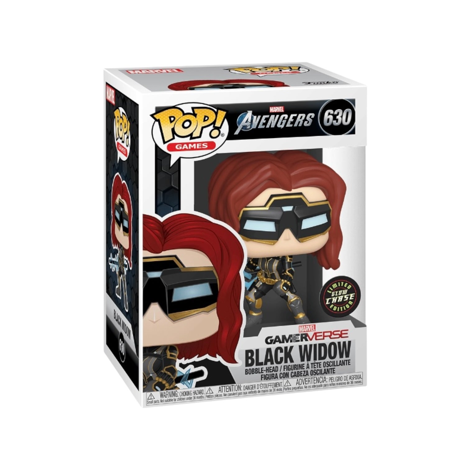 Black Widow #630 (Glow Chase) Funko Pop! - Avengers