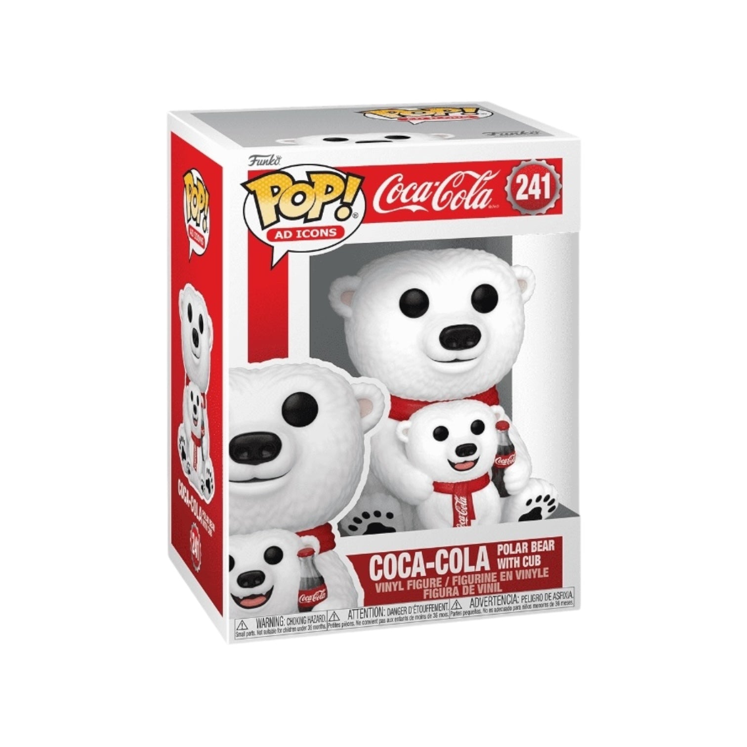 Coca-Cola Polar Bear with Cub #241 Funko Pop - Coca Cola