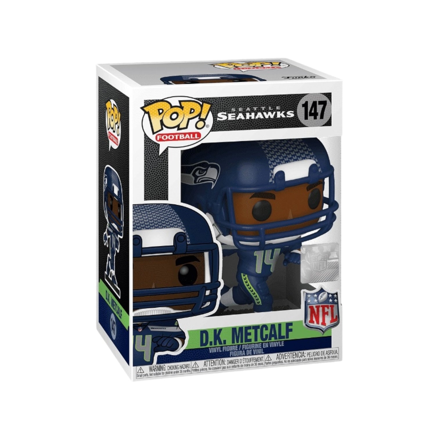 D.K. Metcalf #147 Funko Pop! - Seattle Seahawks