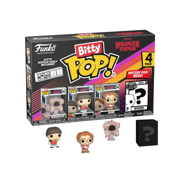 Demogorgan 4 Pack Funko Bitty Pop! - Stranger Things - PREORDER