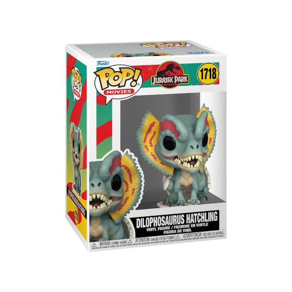 Dilophosaurus Hatchling #1718 Funko Pop - Jurassic Park - PREORDER