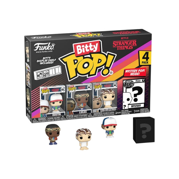 Dustin 4 Pack Funko Bitty Pop! - Stranger Things - PREORDER