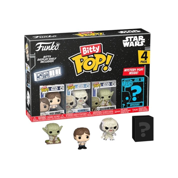 Han Solo 4 Pack Funko Bitty Pop! - Star Wars - PREORDER