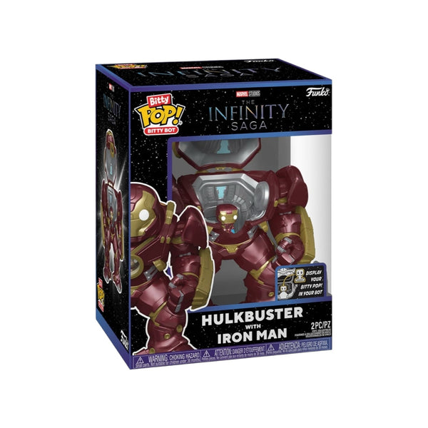 Hulkbuster with Iron Man  Funko Pop! Bitty Bots - Infinity Saga Marvel - PREORDER