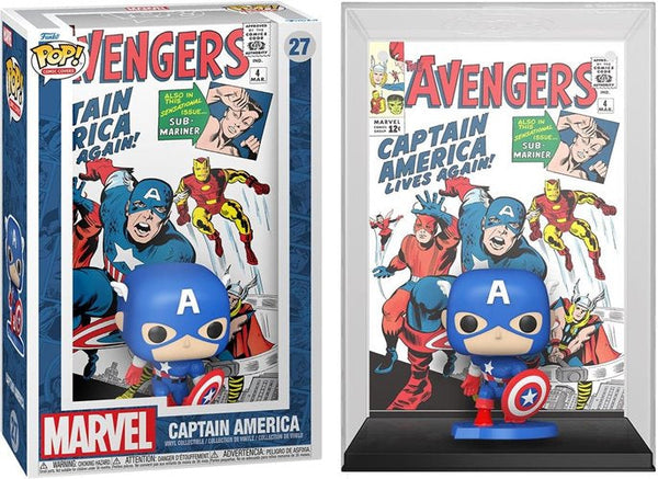 Captain America #27 Funko Pop! Comic Cover : Marvel The Avengers