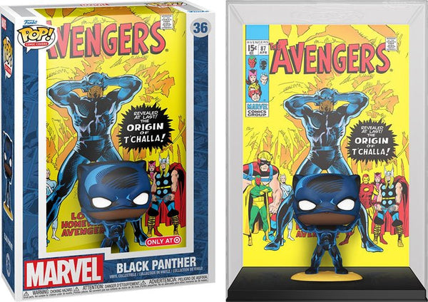 Black Panther #36 Funko Pop! Comic Cover : Marvel The Avengers