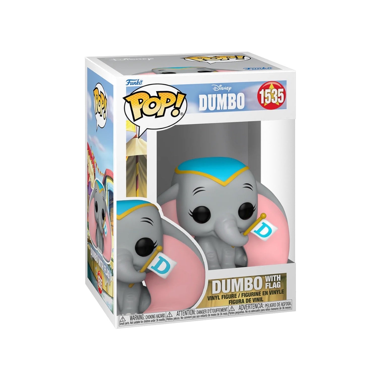 Dumbo With Flag #1535 Funko Pop! - Dumbo - PREORDER