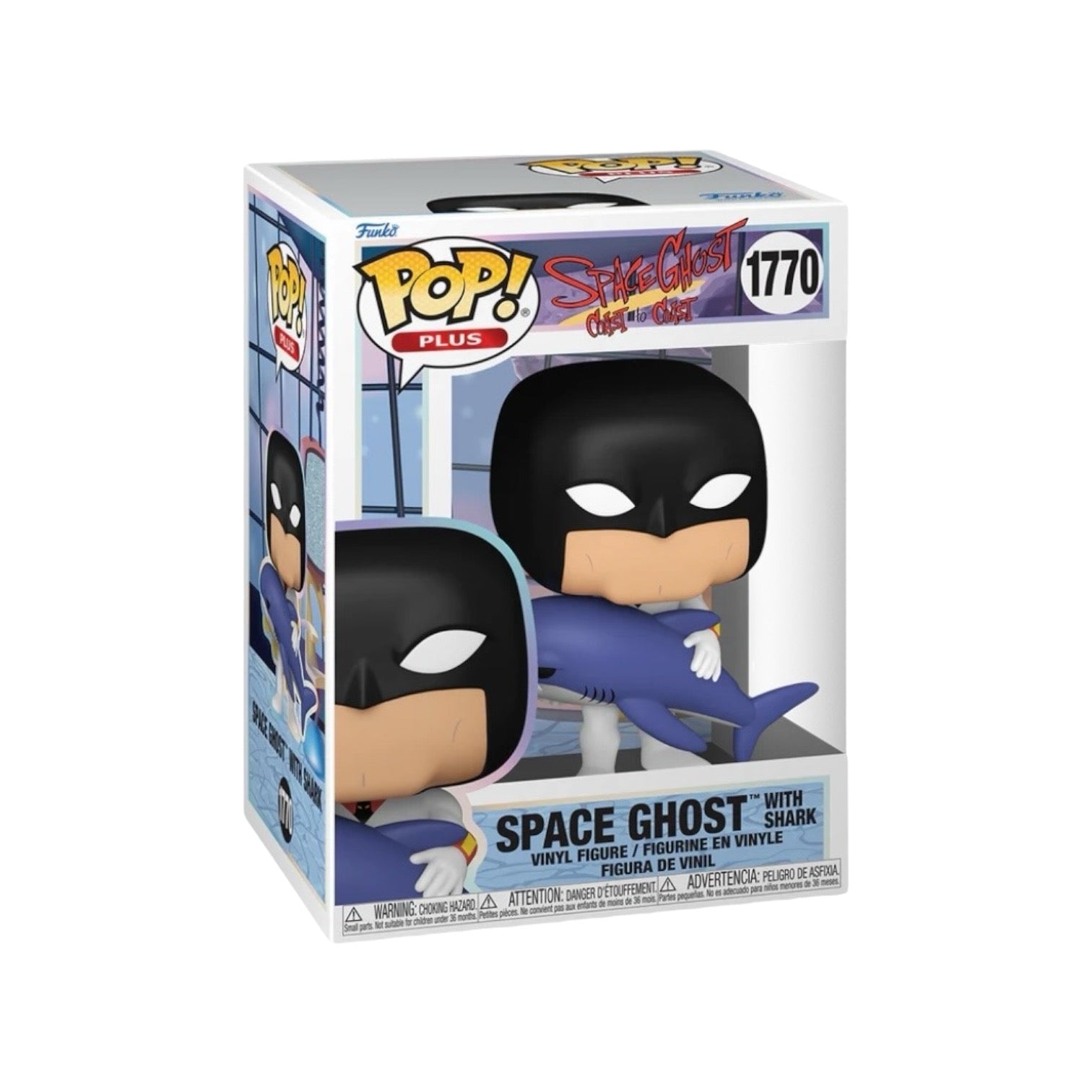 Space Ghost With Shark #1770 Funko Pop! - Space Ghost Coast To Coast - Coming Soon!