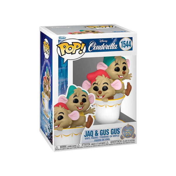 Jaq & Gus Gus #1544 Funko Pop - Cinderella 75th Anniversary - PREORDER