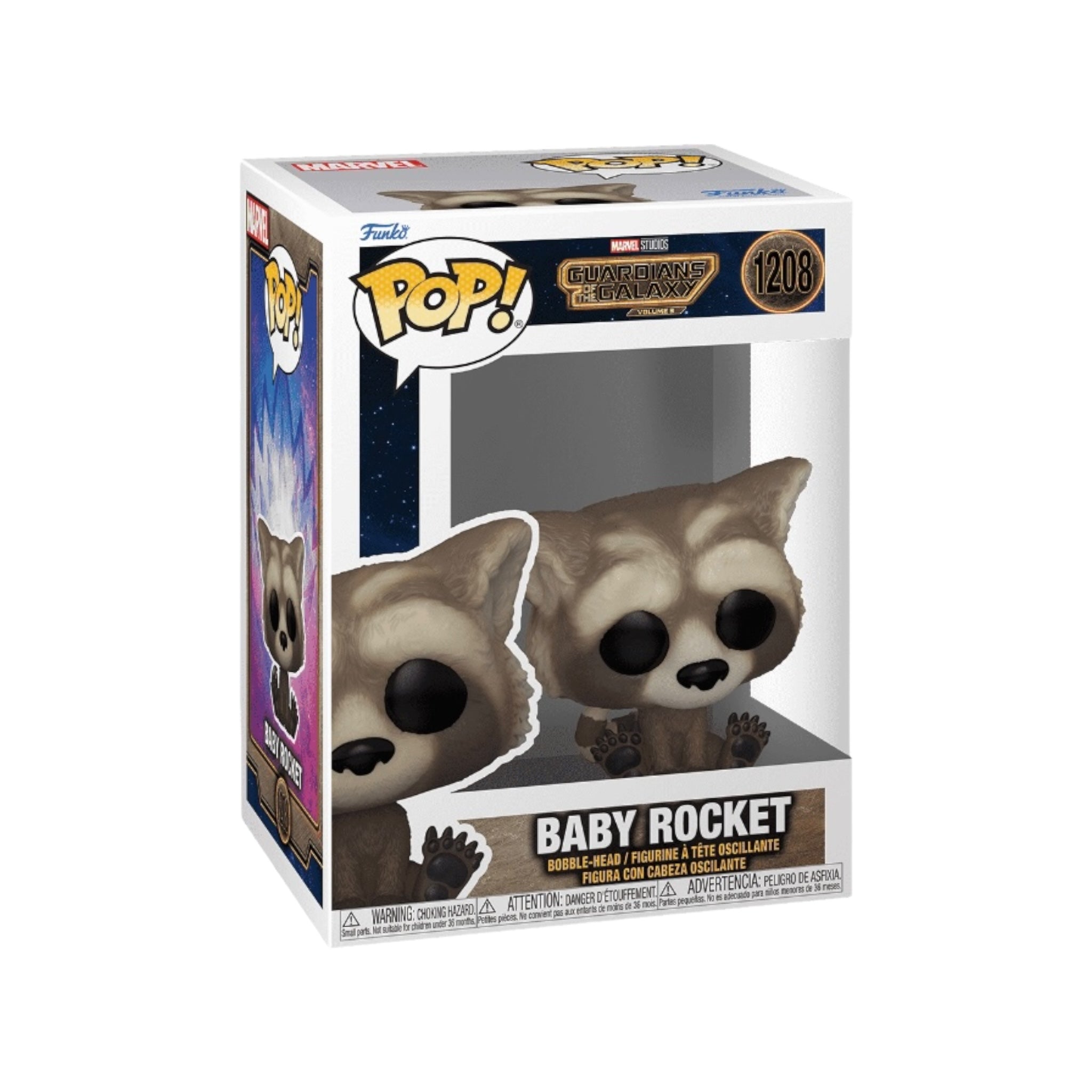 Baby Rocket #1208 Funko Pop! - Guardians of The Galaxy Vol. 3