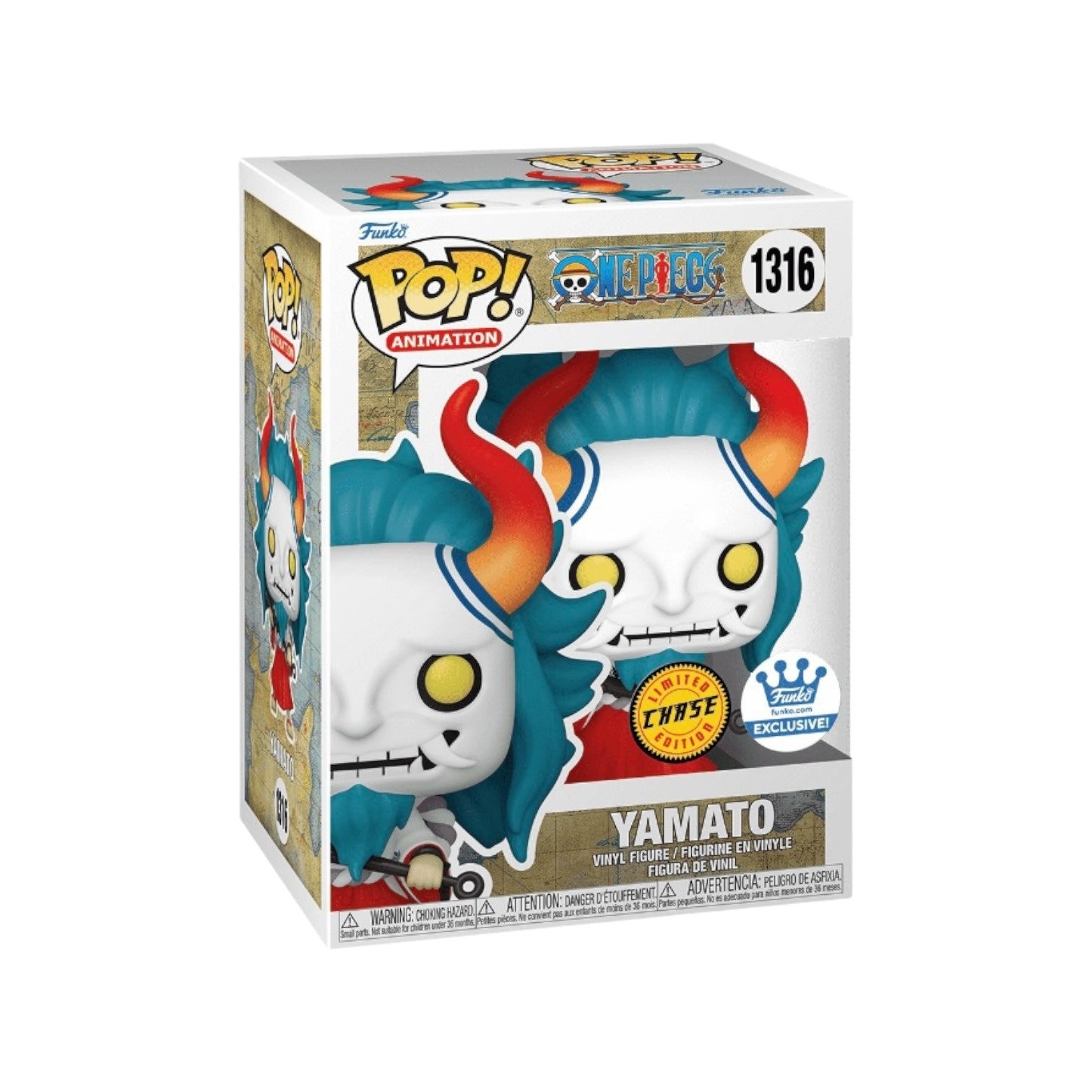 Yamato #1316 (Masked Chase) Funko Pop! - One Piece - Funko Shop Exclusive - Condition 8.5/10