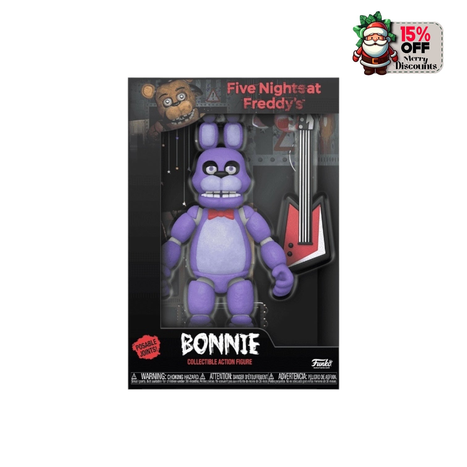 Bonnie 13.5" Funko Posable Action Figure - Five Nights at Freddy's