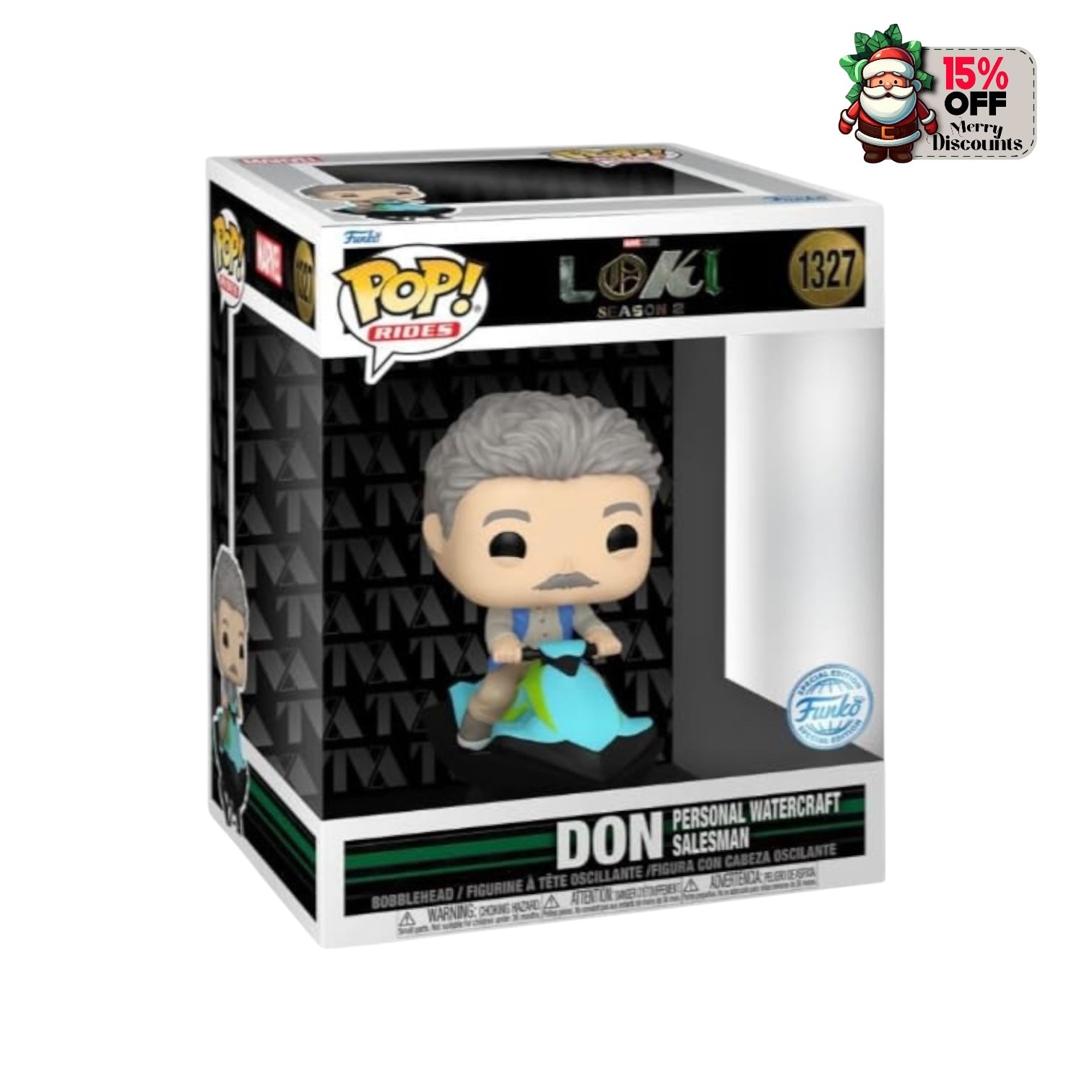 Don Personal Watercraft Salesman #1327 Funko Pop! Ride - Loki: Season 2 - Special Edition