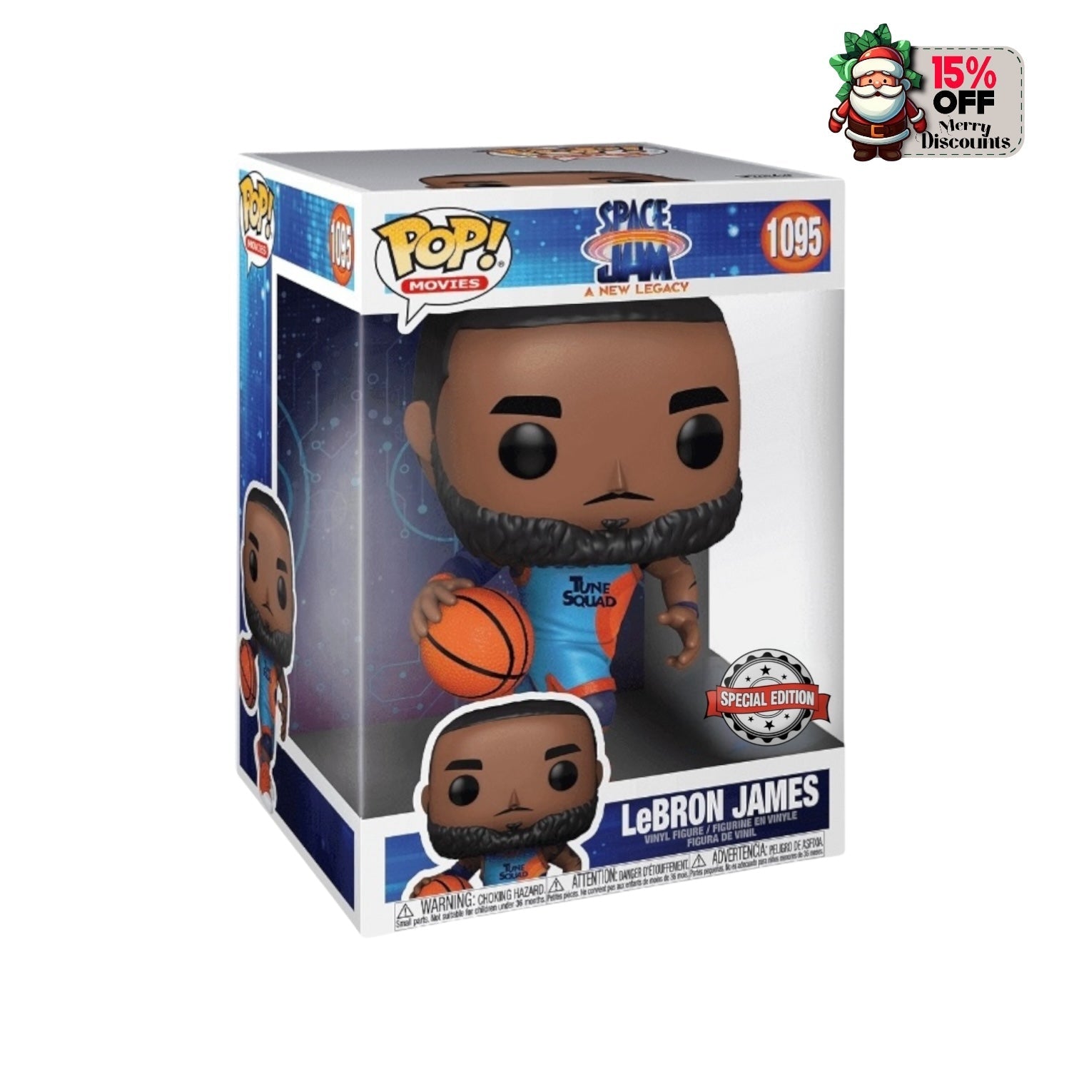 LeBron James #1095 10" Funko Pop! - Space Jam: A New Legacy - Special Edition