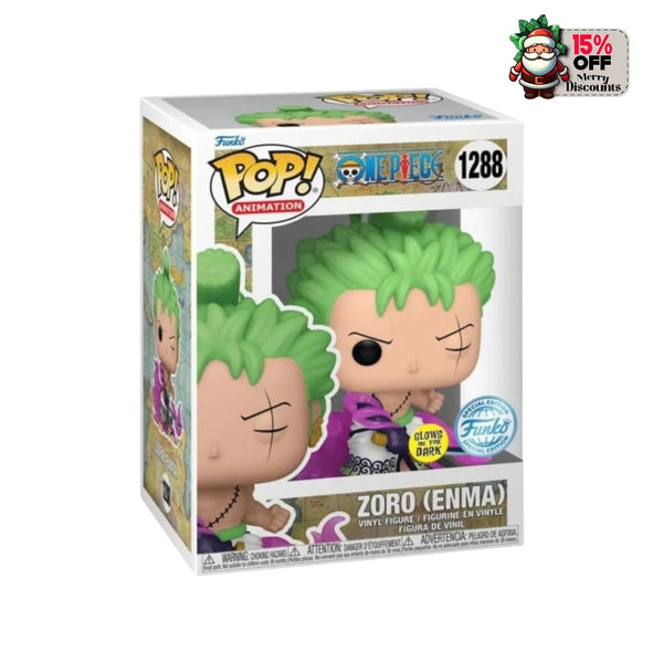 Zoro (Enma) #1288 (Glows in the Dark) Funko Pop! - One Piece - Special Edition