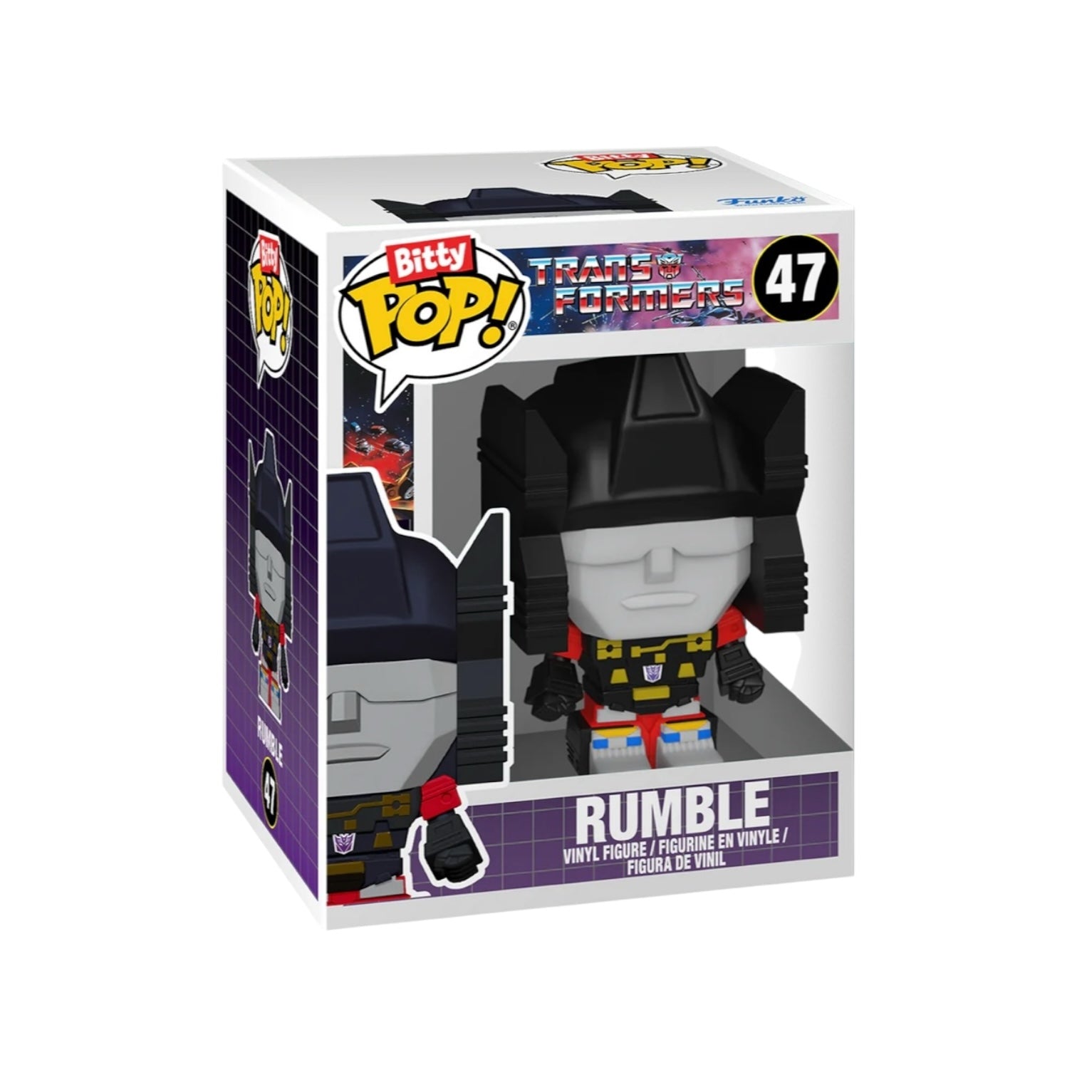 Soundwave and Rumble Funko Pop! Bitty Bots - Transformers - PREORDER