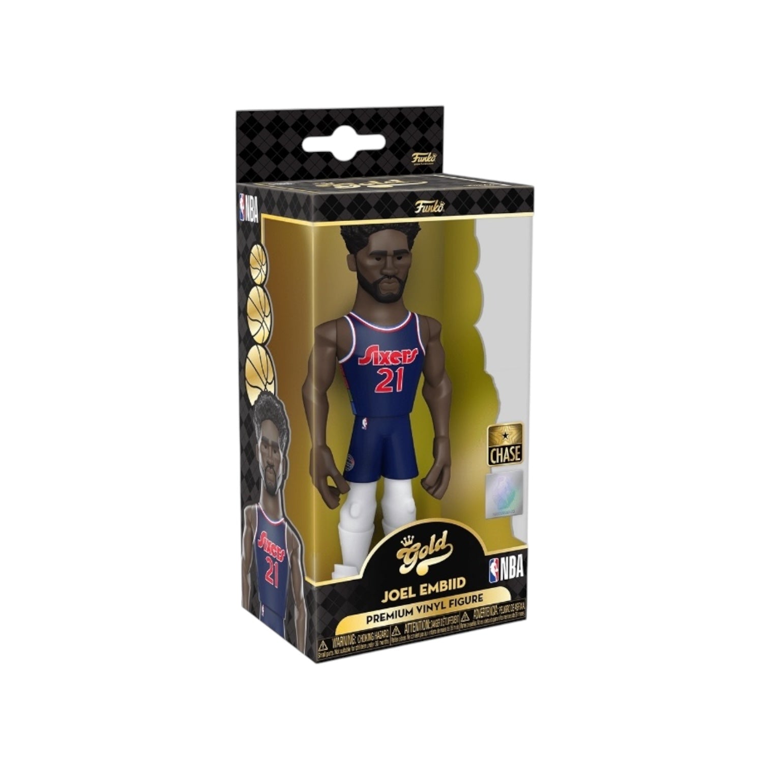 Joel Embiid - NBA - Funko Gold Premium Vinyl Figure - Chance of Chase