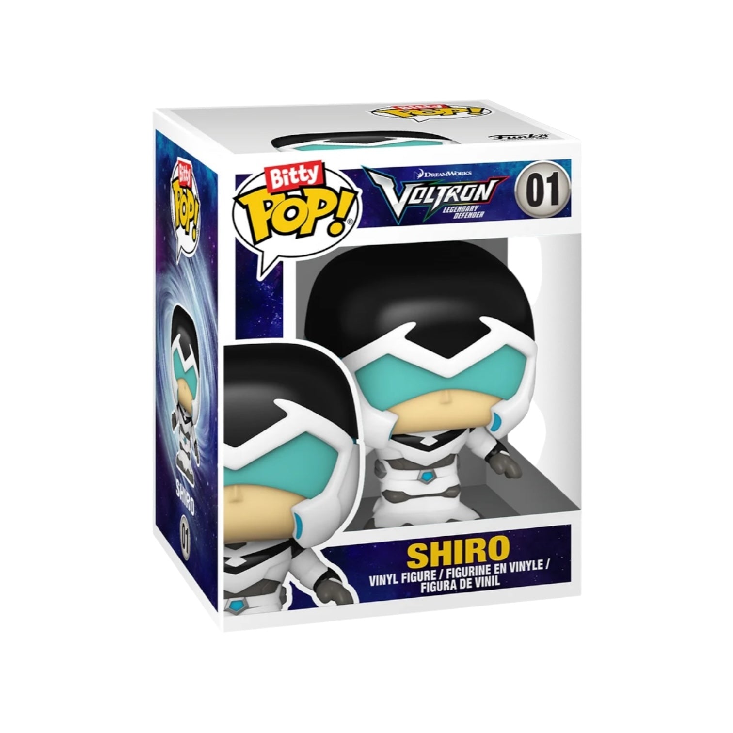 Voltron with Shiro Funko Pop! Bitty Bots - Voltron Legendary Defender - PREORDER