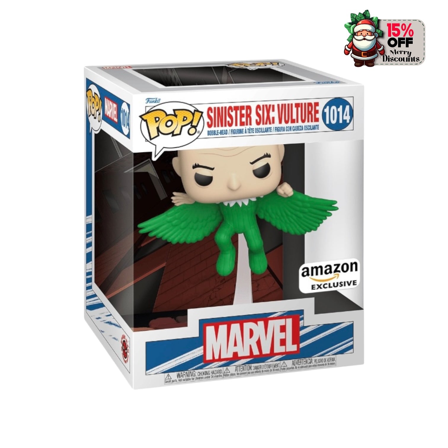 Sinister Six: Vulture #1014 6" Funko Pop! - Marvel: Beyond Amazing Collection - Amazon Exclusive