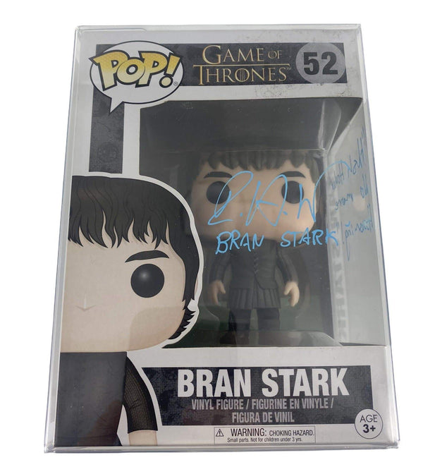 Bran Stark Game of Thrones Signed Funko Pop Vinyl