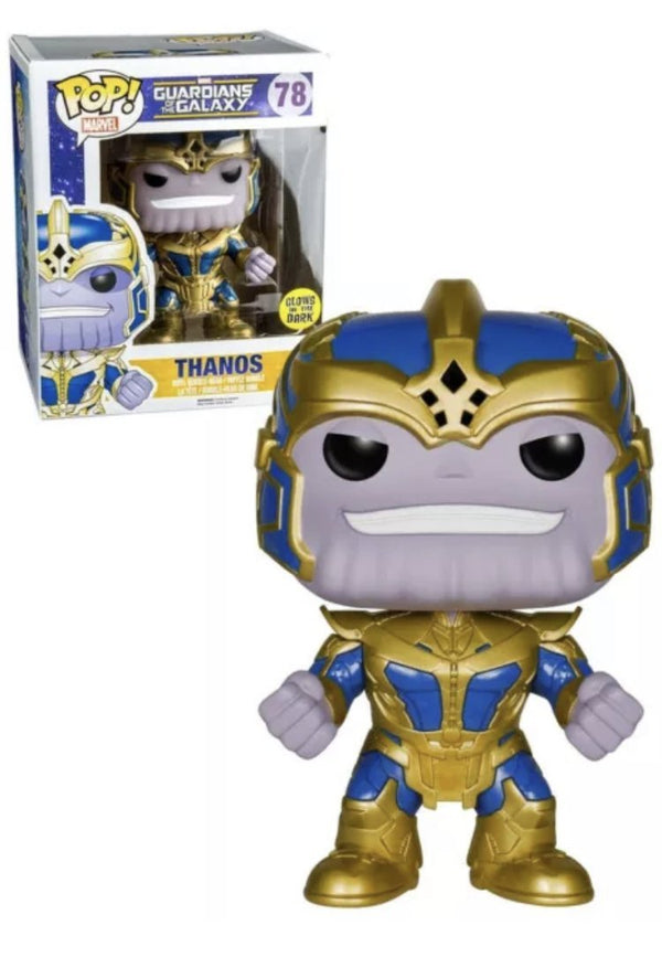 Thanos (Glow In The Dark)  #78 Deluxe Funko Pop! Marvel Guardians Of The Galaxy